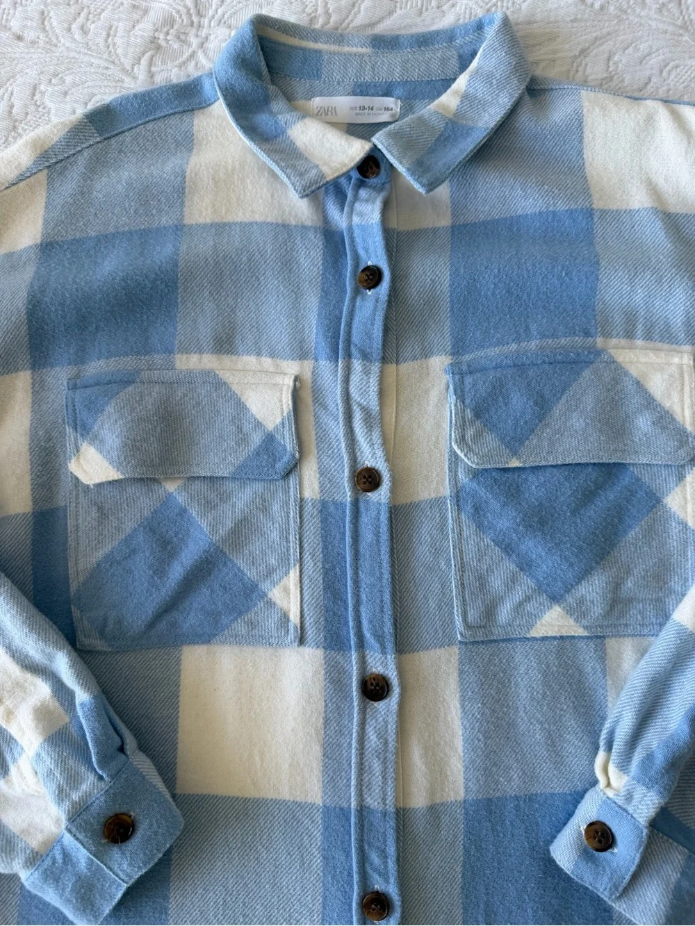Zara kids flannel